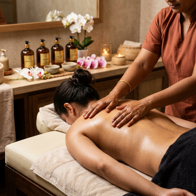 Aromatherapy Massage at Aura Spa
