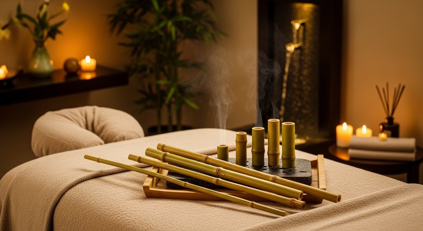 Warm Bamboo Therapy at Aura Spa