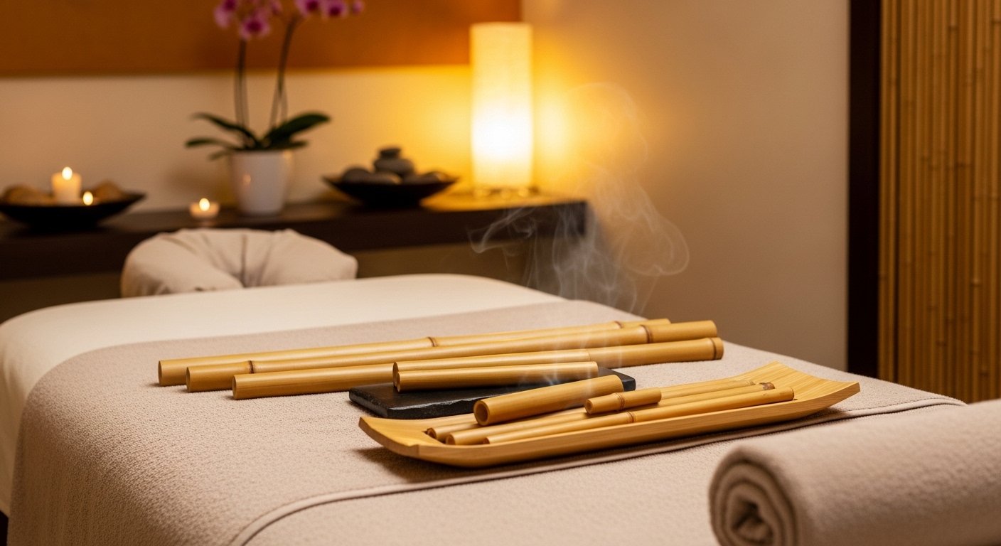 Warm Bamboo Therapy at Aura Spa