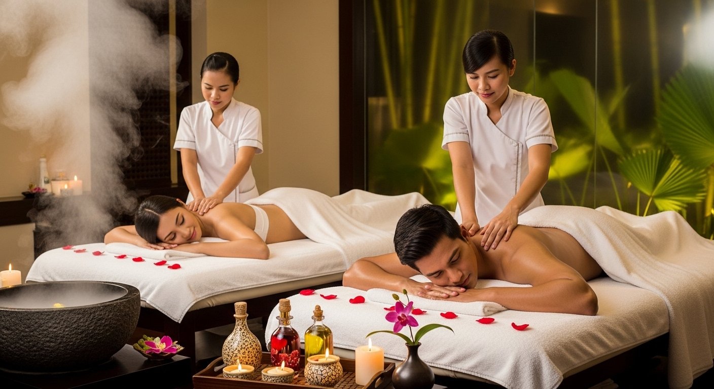 Couple Massage at Aura Spa