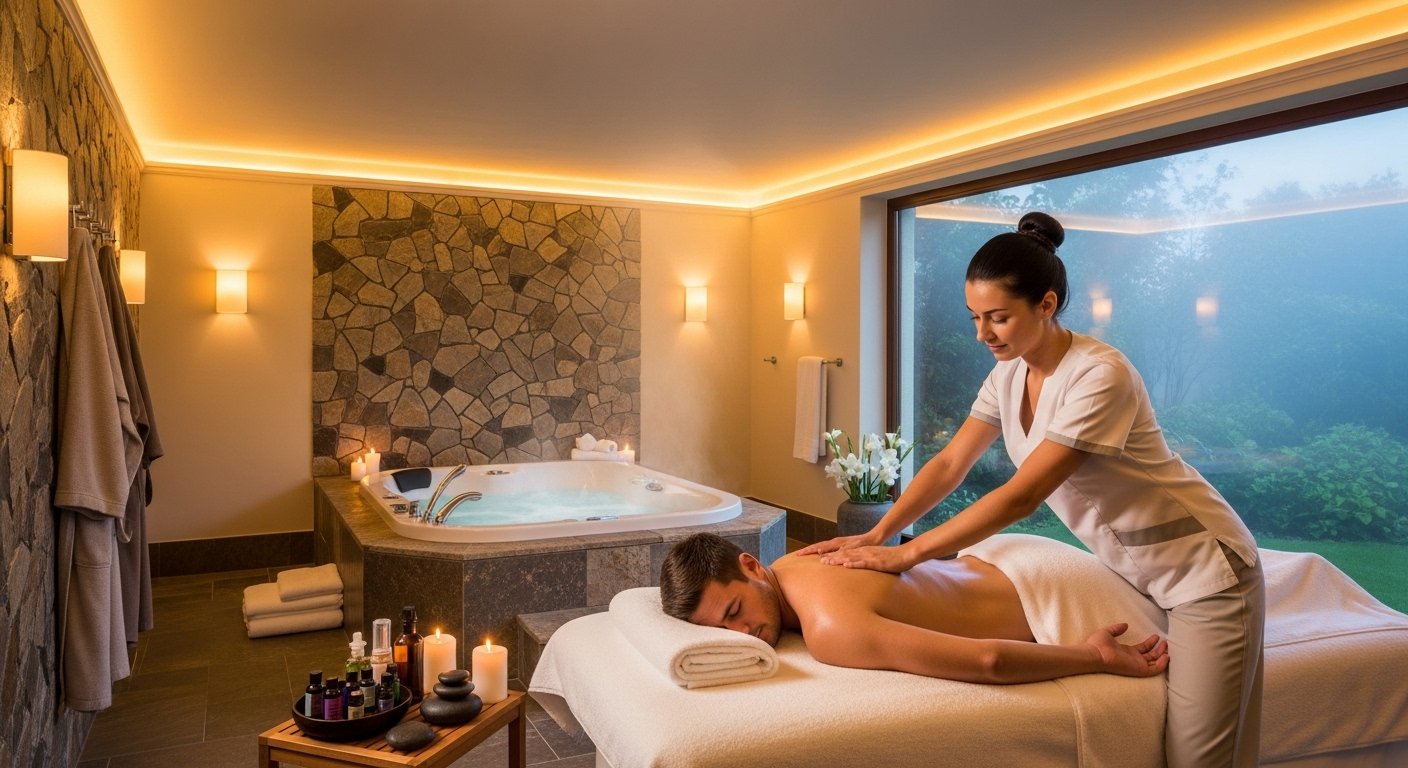 Jacuzzi Experience session at Aura International Thai Spa