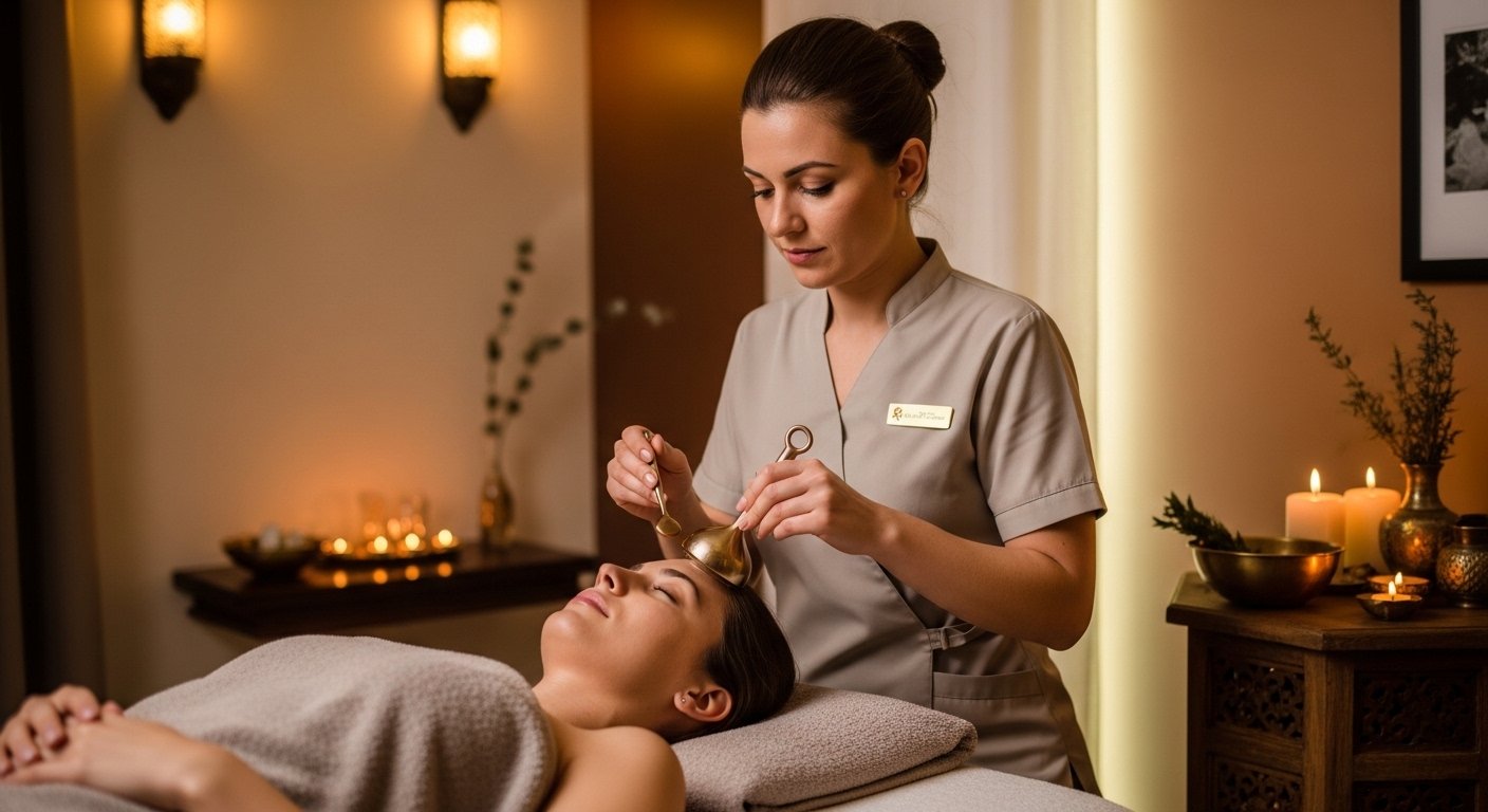 Kansa Therapy session at Aura International Thai Spa